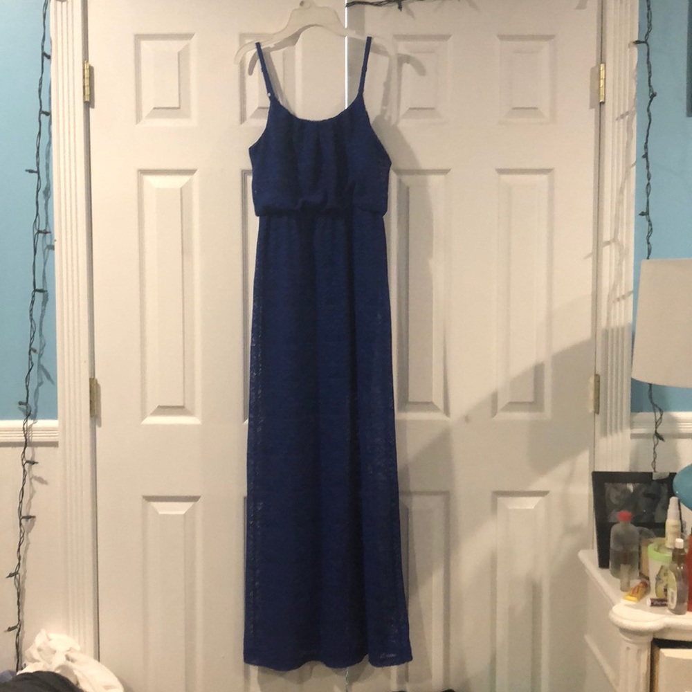 Royal blue Maxi Dress